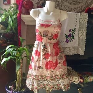 Floral and Lace Bohemian Dress | Band of Gypsies